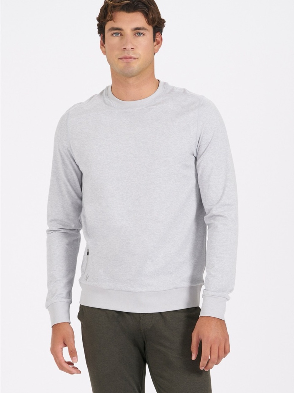 Vuori Men's Ponto Performance Crew
Heathered Grey Size medium
